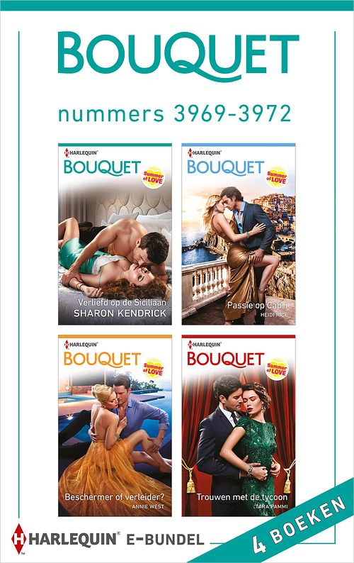 Foto van Bouquet e-bundel nummers 3969 - 3972 - annie west - ebook (9789402535815)