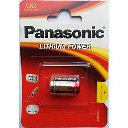 Foto van Panasonic 3v lithium power cr2 batterij - 1 stuk
