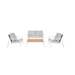 Foto van Feel furniture - loungeset - santorini - wit
