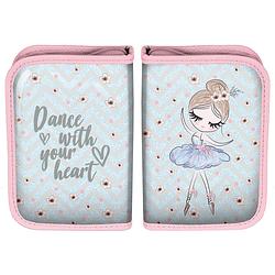 Foto van Ballerina gevuld etui - 19.5 x 13.5 cm - 22 st. - polyester