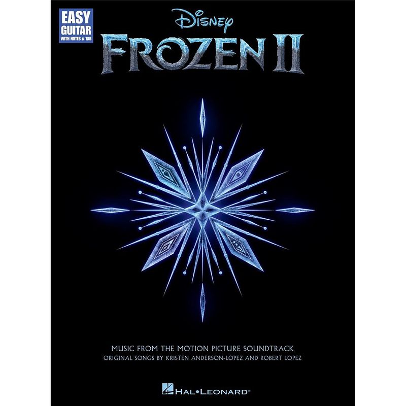 Foto van Hal leonard frozen 2 songboek voor gitaar