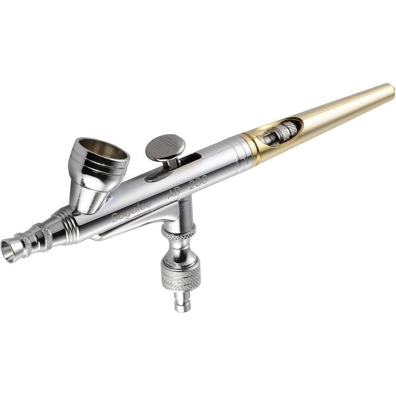 Foto van Ab 200 double action airbrush pistool mondstuk-ø 0.2 mm