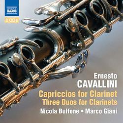 Foto van 30 caprices for clarinet solo, 3 duos for two clar - cd (0747313313372)