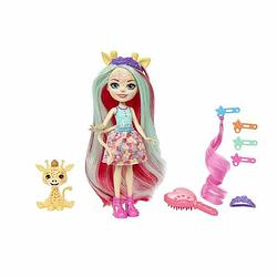 Foto van Pop mattel enchantimals glam party giraf 15 cm