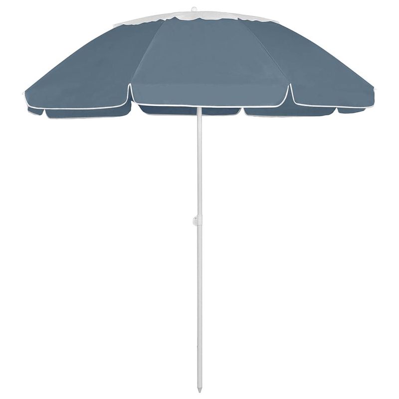 Foto van Vidaxl strandparasol 300 cm blauw