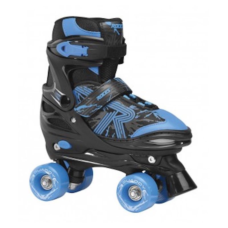 Foto van Roces quaddy 3.0 rolschaatsen zwart/blauw 38-41