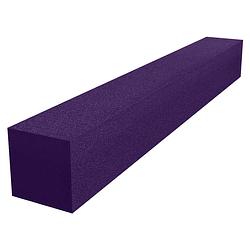 Foto van Auralex studiofoam cornerfill purple 7.5x7.5x61cm absorptiebalk paars (16-delig)