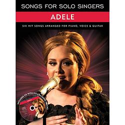 Foto van Wise publications songs for solo singers: adele boek met cd voor piano, zang en gitaar