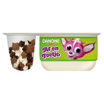 Foto van Danone af en toetje vanilleyoghurt 120g bij jumbo