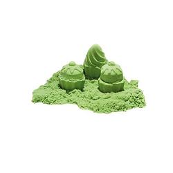 Foto van Banzaa speelzand 1kg - modelleer zand - groen