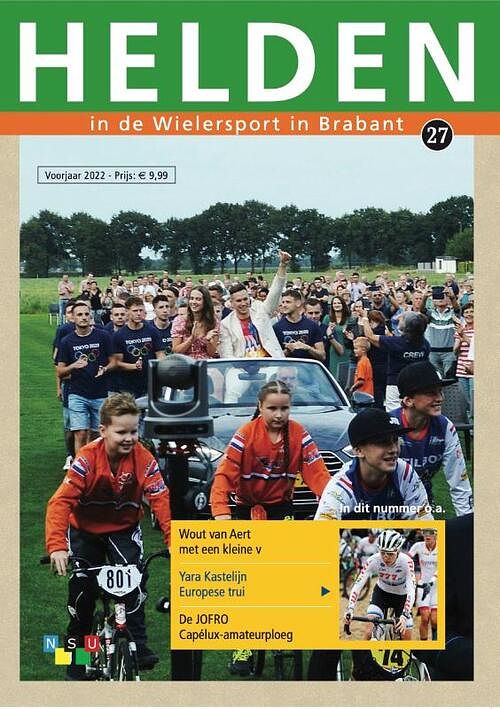 Foto van Helden in de wielersport in brabant - korporaal teus - paperback (9789460210549)