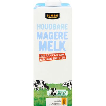 Foto van Jumbo houdbare magere melk 1l