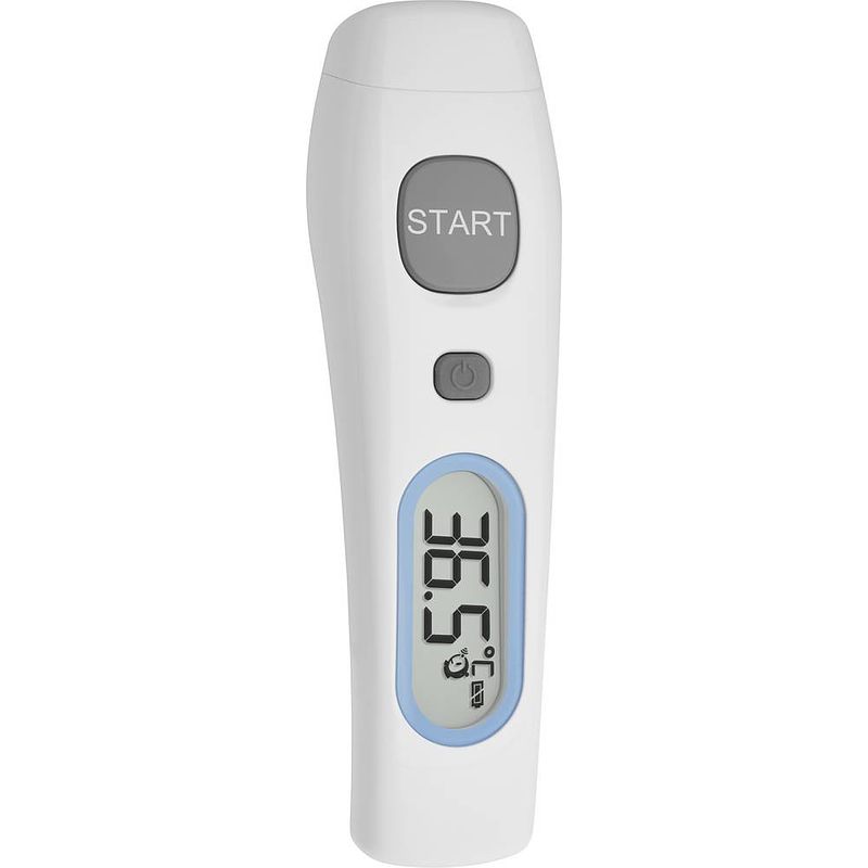 Foto van Tfa dostmann thd2fe infrarood koortsthermometer meten zonder aanraking, met koortsalarm