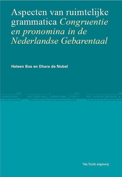 Foto van Aspecten van ruimtelijke grammatica - dhara de nobel, heleen bos - paperback (9789492333421)