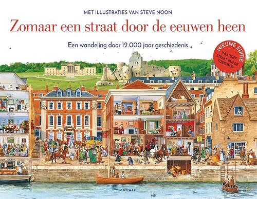 Foto van Zomaar een straat door de eeuwen heen - anne millard - hardcover (9789025775254)