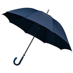 Foto van Falcone klassieke windproof paraplu fiberglass - donkerblauw