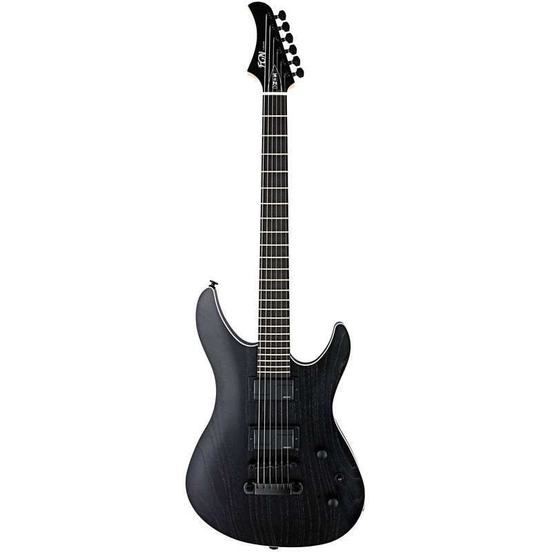 Foto van Fgn guitars j-standard mythic open pore black elektrische gitaar met gigbag