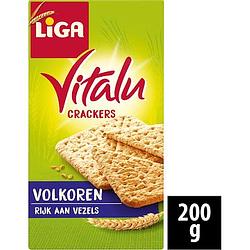 Foto van Liga vitalu crackers voltarwe 200g bij jumbo