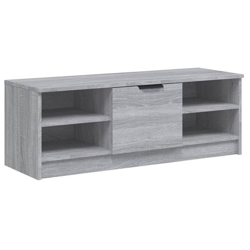 Foto van Vidaxl tv-meubel 102x35,5x36,5 cm bewerkt hout grijs sonoma eikenkleur