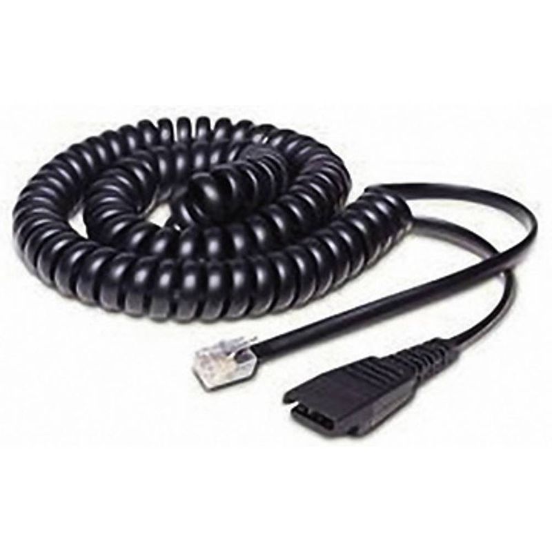 Foto van Jabra 06.01.8800 telefoonheadset kabel 2.00 m zwart