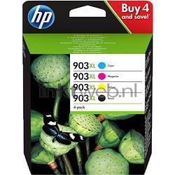 Foto van Hp 903xl multipack zwart en kleur cartridge