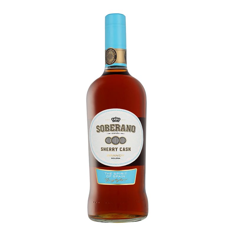 Foto van Soberano brandy sherry cask nrf 1ltr