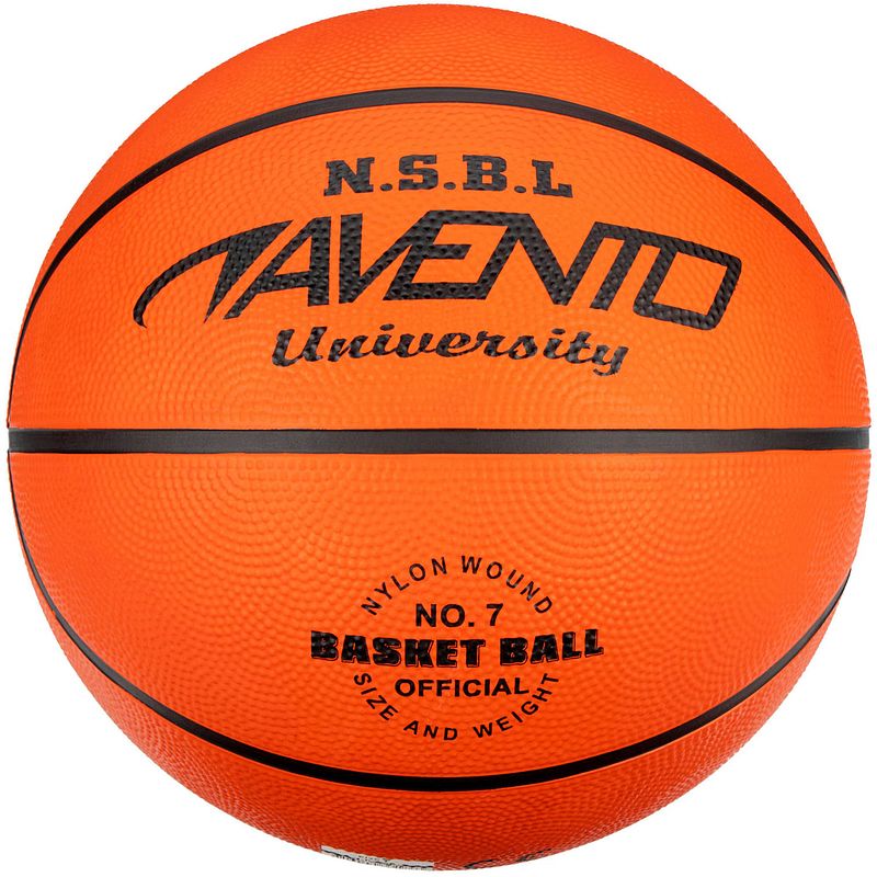 Foto van Avento basketbal old faithful rubber oranje maat 7
