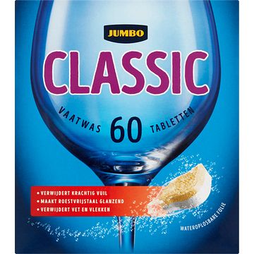 Foto van Jumbo classic vaatwastabletten 60 x 10g