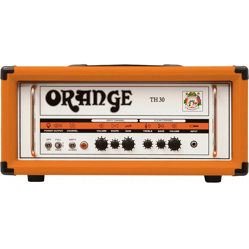 Foto van Orange thunder 30 head th30 gitaarversterker top
