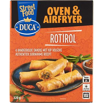 Foto van Duca street food rotirol 4 x 80g bij jumbo