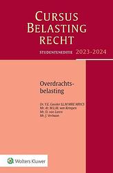 Foto van Studenteneditie cursus belastingrecht overdrachtsbelasting 2023-2024 - paperback (9789013171945)