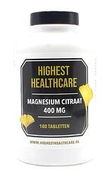 Foto van Highest healthcare magnesium citraat 400mg tabletten