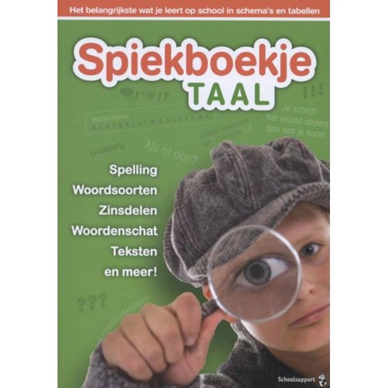 Foto van Spiekboekje taal - spiekboekjes