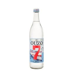 Foto van Ouzo 7 70cl gedistilleerd