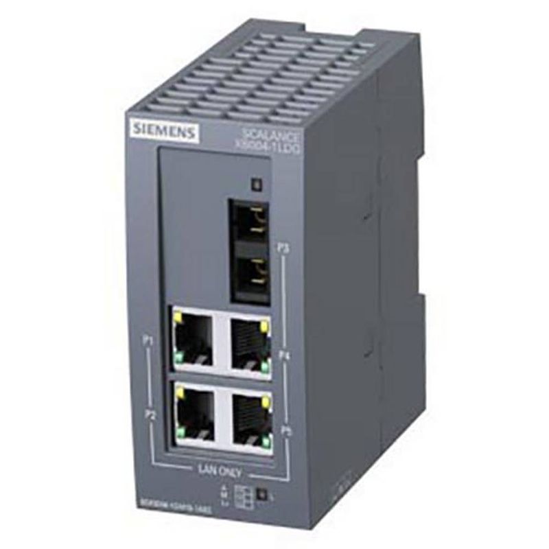 Foto van Siemens 6gk5004-1gm10-1ab2 industrial ethernet switch 10 / 100 / 1000 mbit/s