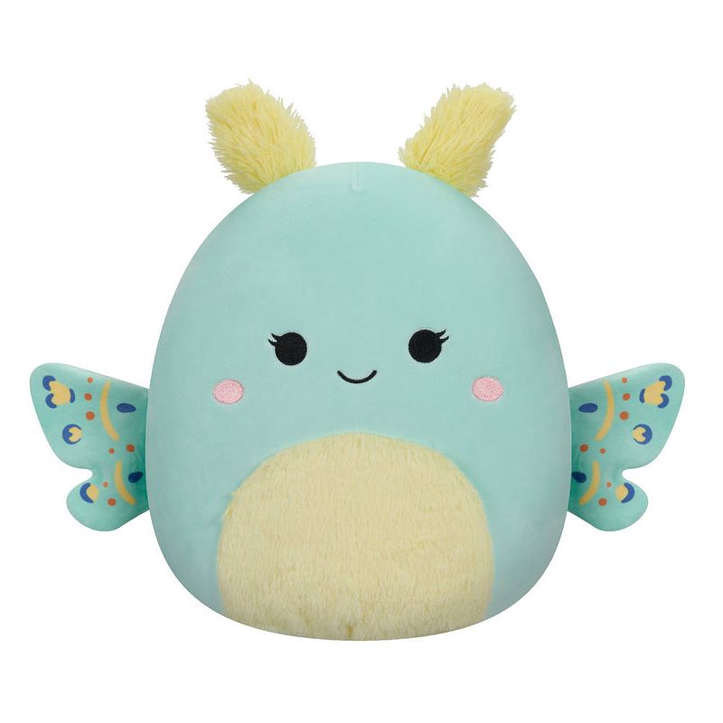 Foto van Squishmallows knuffel connie de smaragdgroene zomervlinder - 30 cm