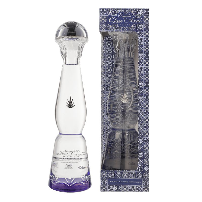 Foto van Clase azul plata 70cl gedistilleerd + giftbox