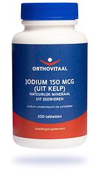 Foto van Orthovitaal jodium 150 mcg (uit kelp) tabletten