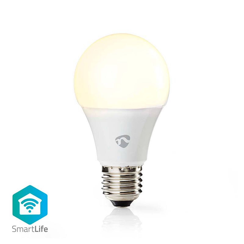 Foto van Nedis smartlife led bulb - wifilw12wte27 - wit