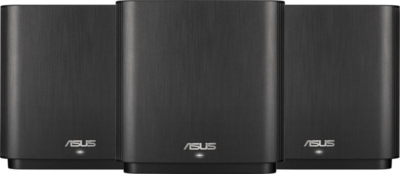 Foto van Asus zenwifi ax xt8 mesh wifi 6 (3-pack zwart)