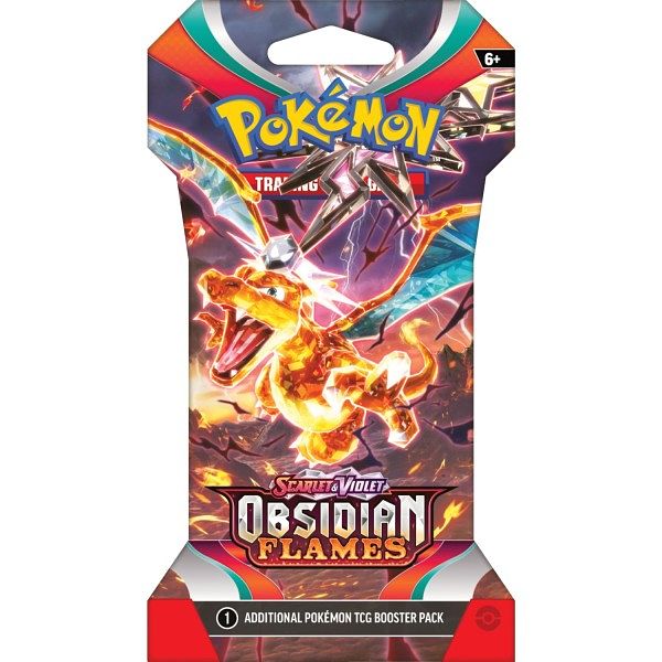 Foto van Pokemon obsidian sleeved booster