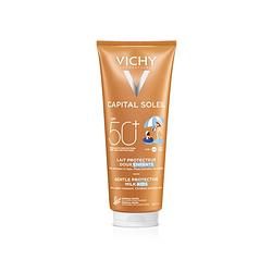 Foto van Vichy capital soleil zonnebrand melk kind spf50+