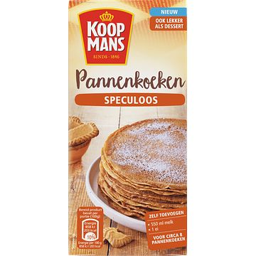 Foto van Koopmans pannenkoekenmix speculoos 320g bij jumbo