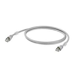 Foto van Weidmüller 1165940002 rj45 netwerkkabel, patchkabel cat 6a s/ftp 20.00 cm grijs ul gecertificeerd 1 stuk(s)