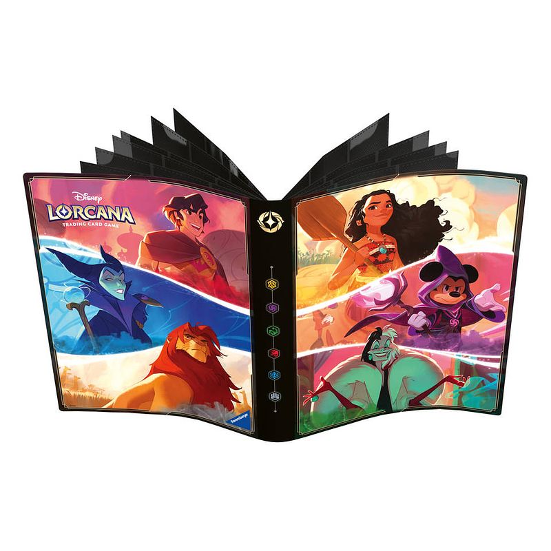 Foto van Disney lorcana tcg disney karakters 9-pocket portfolio