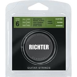 Foto van Richter 1809 electric guitar strings 11-52 snarenset voor elektrische gitaar