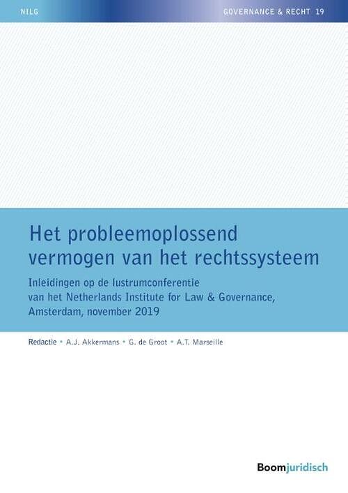 Foto van Het probleemoplossend vermogen van het rechtssysteem - paperback (9789462908512)