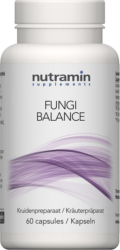 Foto van Nutramin fungi balance capsules
