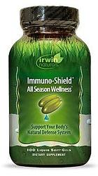 Foto van Irwin naturals immuno shield soft gel capsules