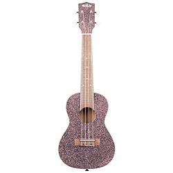 Foto van Kala ka-sprk-pink sparkle series pink champagne concert ukelele met gigbag